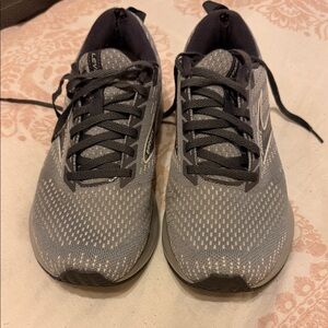 Women’s Brooks Black and Gray Athletic Shoes